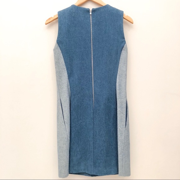 SOLD ÖHLIN/D New York Denim Draped Dress NWT 4 - Picture 5 of 8